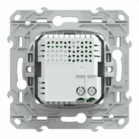 Ovalis - double chargeur USB A+C 12W - Blanc