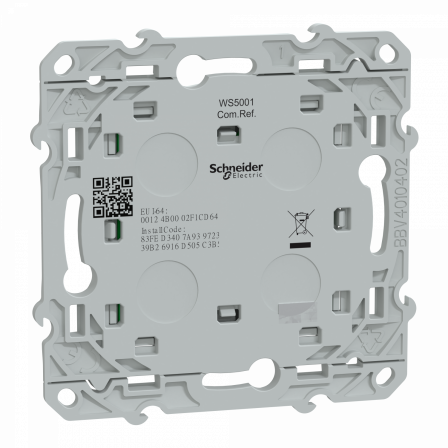 Wiser Ovalis - interrupteur centralisé sans fil 2 ou 4 BP - Blanc
