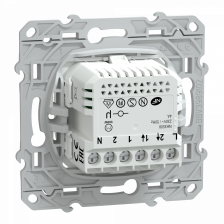 Wiser Ovalis - interrupteur volet-roulant - 4A - zigbee - Blanc