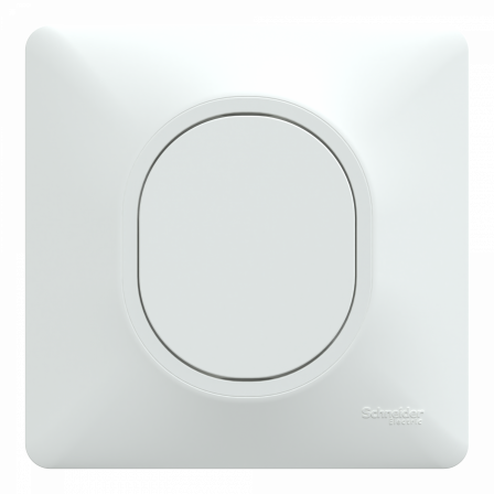 Ovalis - obturateur - Blanc - griffes montées - avec plaque