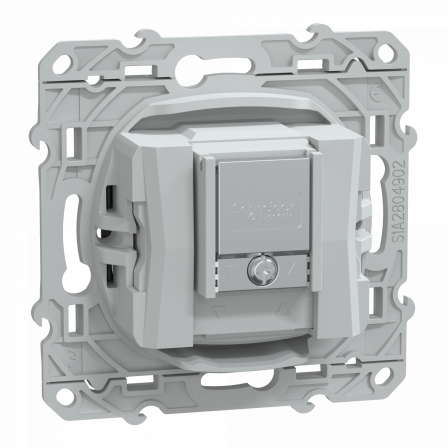 Ovalis - prise TV-R - Anthracite