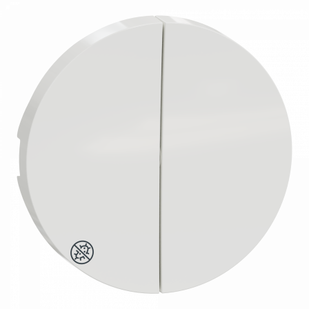 Odace - enjoliveur seul double VV- double poussoir- vv + poussoir -Antibacterien