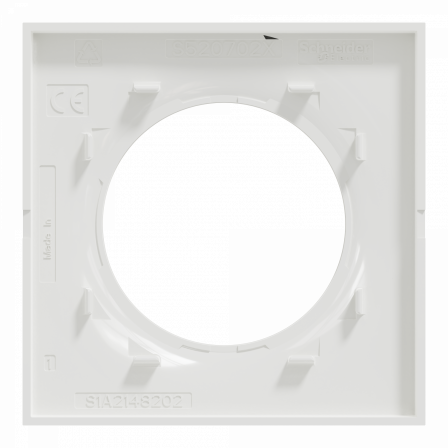 Odace Styl - plaque 1 poste antibactérien