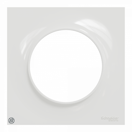 Odace Styl - plaque 1 poste antibactérien