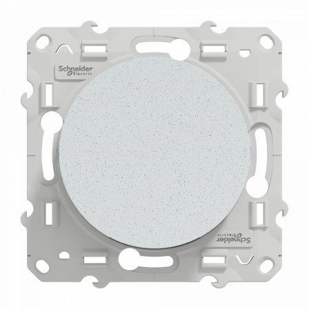 Odace - poussoir - blanc Recyclé - 10A