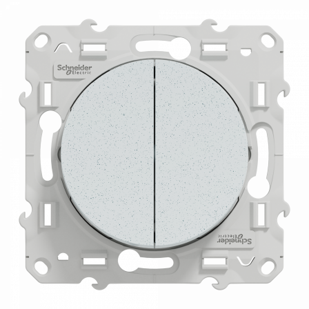 Odace - double va-et-vient - blanc Recyclé