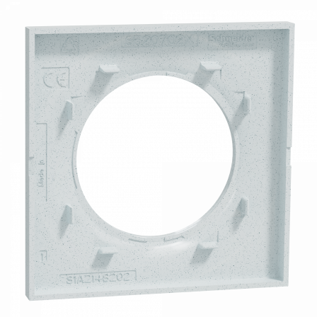 Odace Styl - plaque 1 poste blanc recyclé