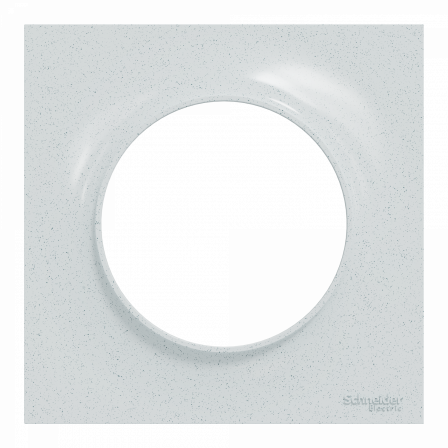 Odace Styl - plaque 1 poste blanc recyclé