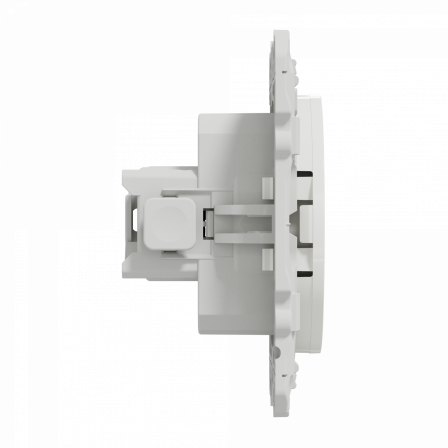 Odace - prise de courant 2P+T - blanc - 4 connexions rapides par pôle