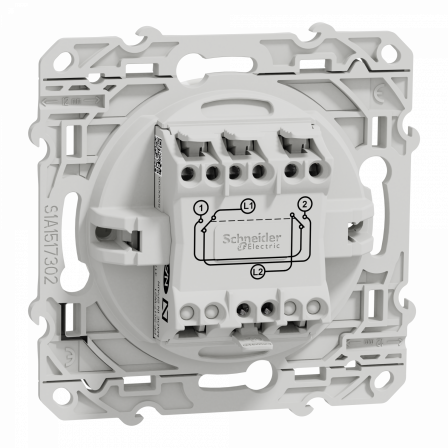 Odace - permutateur - blanc - 10A