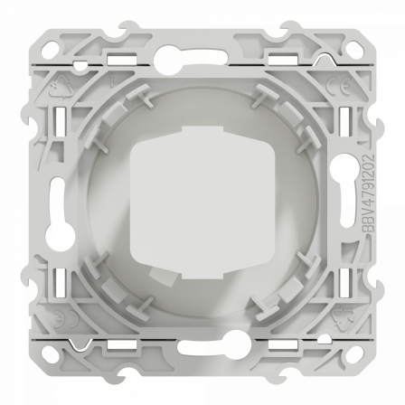 Odace - interrupteur à clé - blanc - barillet et clé inclus