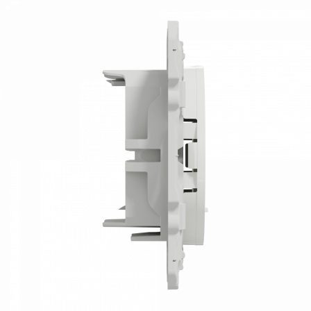 Odace - prise RJ45 - blanc - sans connecteur (empreinte Infraplus)