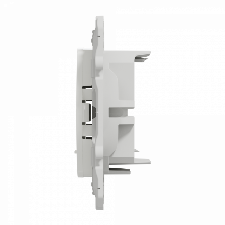 Odace - prise RJ45 - blanc - sans connecteur (empreinte Infraplus)