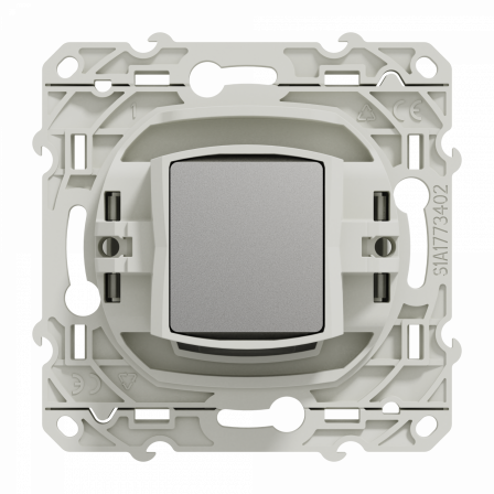 Odace - prise TV simple - blanc