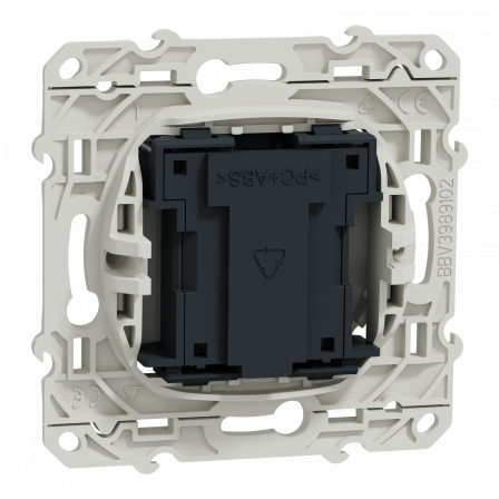 Odace - conjoncteur en T - blanc - 8 contacts