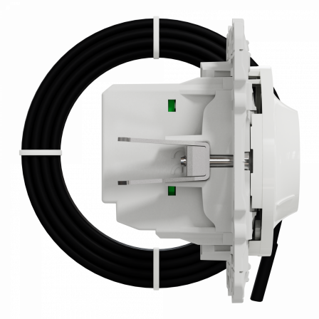 Odace - thermostat - blanc - 10A pour plancher chauffant - livré avec sonde