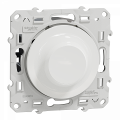 Odace - Variateur de lumière universel en 2 ou 3 fils 3W 100W (LED) - blanc