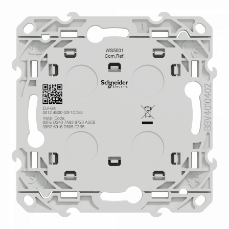 Wiser Odace : interrupteur centralisé sans fil 2 ou 4 BP Blanc