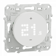 Wiser Odace - Thermostat connecté filaire - 2A - Blanc