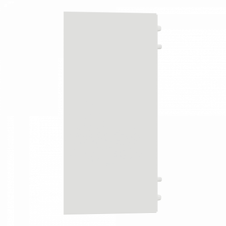 Odace Styl - boîte pour montage en saillie 2 postes entraxe 71mm blanc