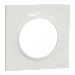Odace Styl -  lot de 100 plaques 1 poste S520702 blanc