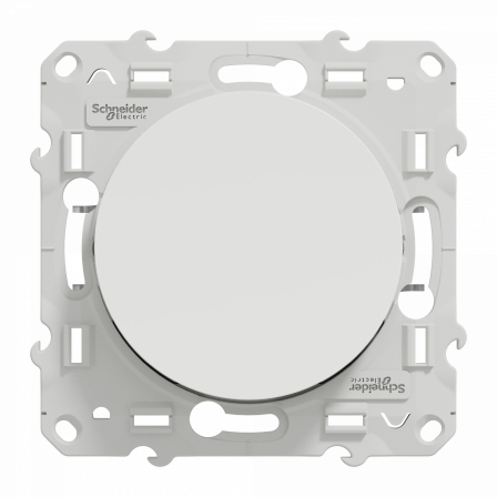 Odace - va-et-vient - blanc - 10A - griffes montées