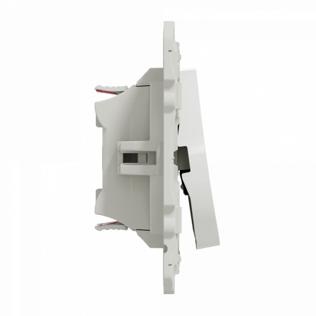 Odace - double va-et-vient - blanc - connexion rapide - griffes montées