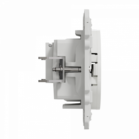Odace - prise TV/FM - blanc - individuelle - griffes montées