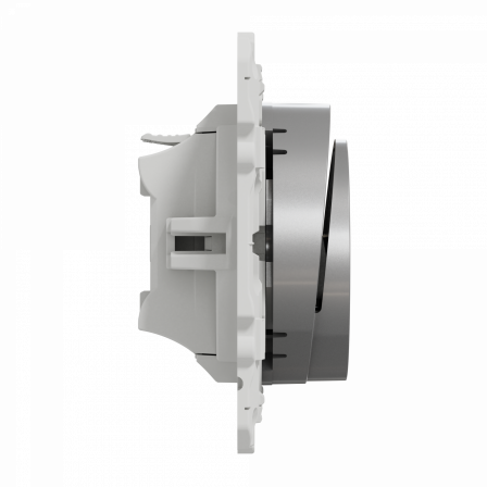 Odace - interrupteur à carte - aluminium - 10A - LED localisation inclus