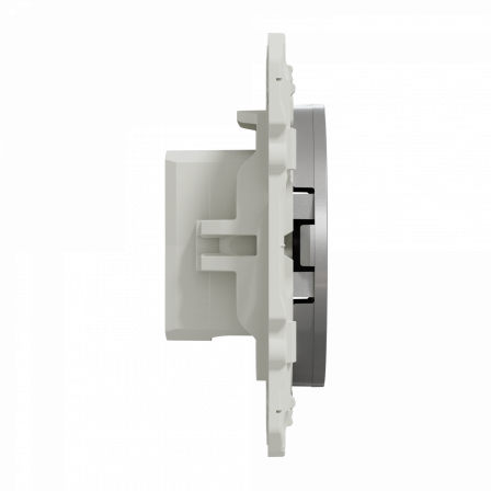 Odace - prise TV - aluminium