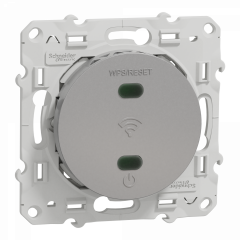 Odace - répéteur wifi - aluminium - 300Mb/s 2.4 GHz - 2 mod - bornier vis