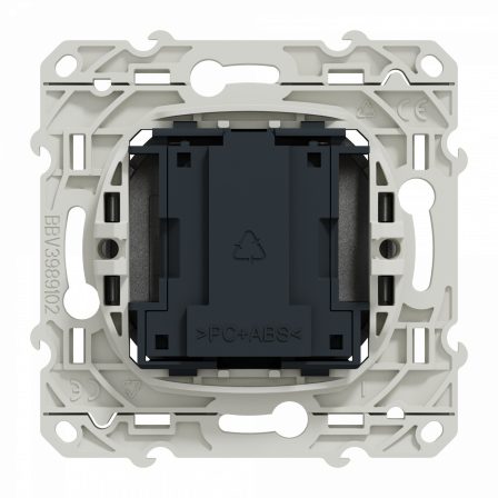 Odace - conjoncteur en T - aluminium - 8 contacts