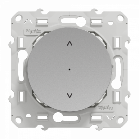 Wiser Odace - interrupteur volet-roulant - 4A - zigbee - alu