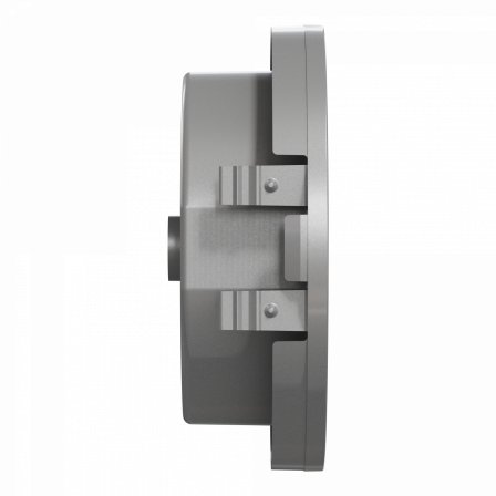 Odace alu- enjoliveur seul prise de courant 2P+T 16A