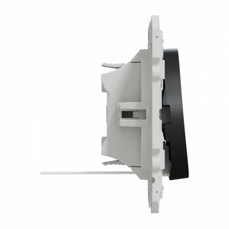 Odace - va-et-vient lumineux ou témoin - anthracite - 10A - LED orange 1,5mA