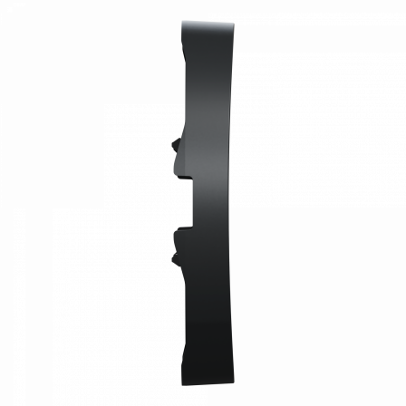 Odace - enjoliveur anthracite - livré sans LED