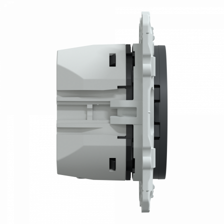 Odace - chargeur USB type A 7,5W + C 45W - forte puissance type C - anthracite