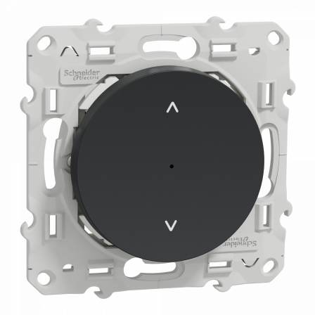 Wiser Odace - interrupteur volet-roulant - 4A - zigbee - anthracite