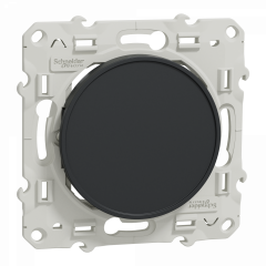 Odace - Obturateur - anthracite - fixation par vis