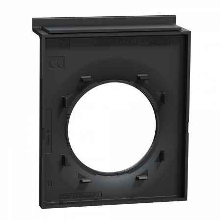 Odace Styl Pratic - plaque support téléphone mobile 1 poste anthracite