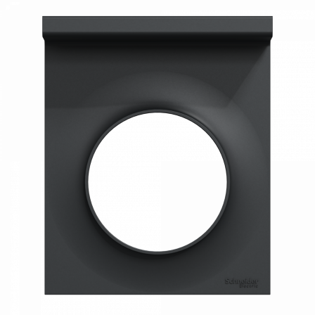 Odace Styl Pratic - plaque support téléphone mobile 1 poste anthracite