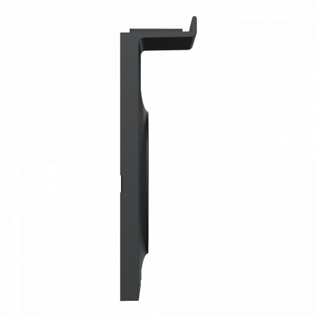 Odace Styl Pratic - plaque support téléphone mobile 1 poste anthracite