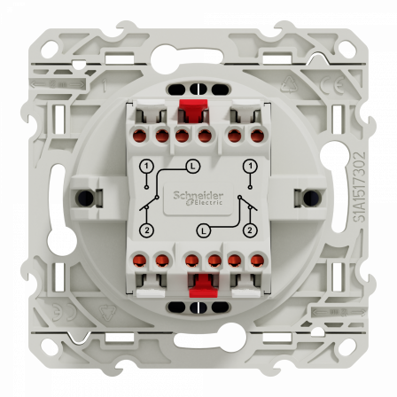 Odace - double va-et-vient - cobalt