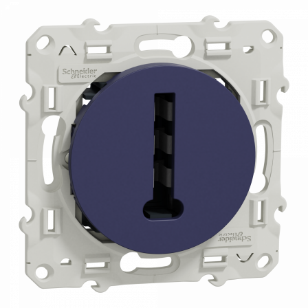 Odace - conjoncteur en T - 8 contacts - cobalt