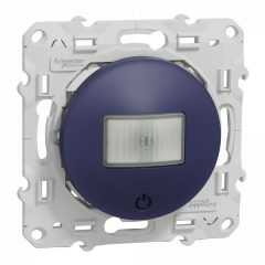 Odace - détecteur de présence et de mouvement - cobalt - toutes charges - 3 fils
