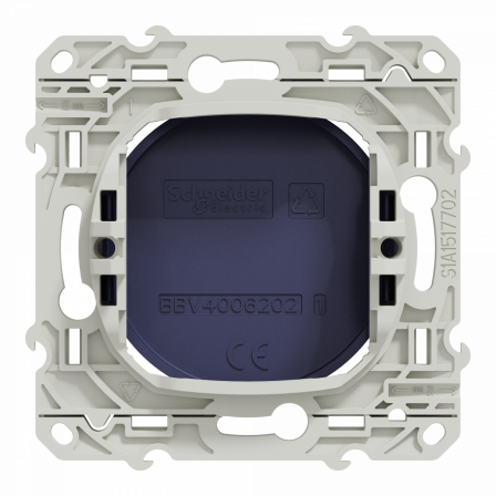 Odace - obturateur - cobalt - fixation par vis