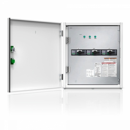 Coffret Bypass Externe 3 inter pour onduleur 3PH unitaire 20 à 60 KW