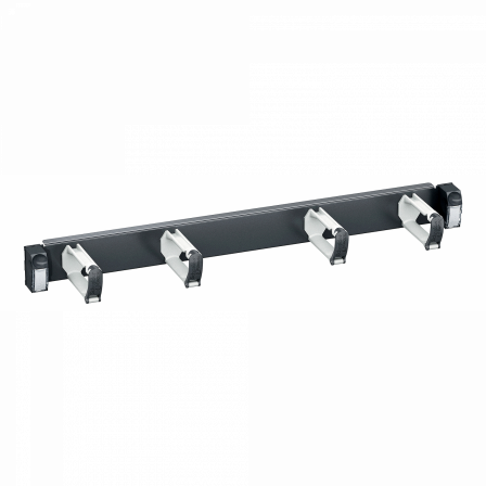 Actassi - panneau 19P pour guide cordons horizontal 1U