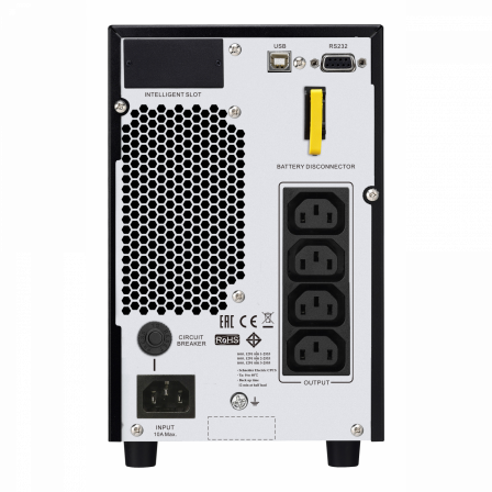 Easy UPS SRVS - onduleur monophasé on-line - 230V - 2kVA - 4 prises CEI - tour