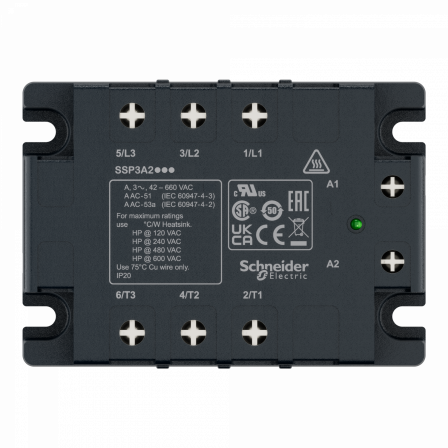 Harmony Relay - 3 phase ssrelais - 660VCA - 25A - 4..32VCC therma